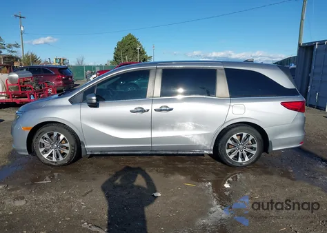 2022 Honda Odyssey Ex-L из США, поврежденный, VIN 5FNRL6H75NB055958